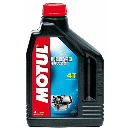 Минеральное моторное масло Motul Inboard 4T 15W40, 5 л