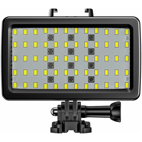 Светодиодный осветлитель JMARY FM-72RGB WATERPROOF FILL LIGHT, водонепроницаемый, портативный 5Вт, 3000mAh, универсальный