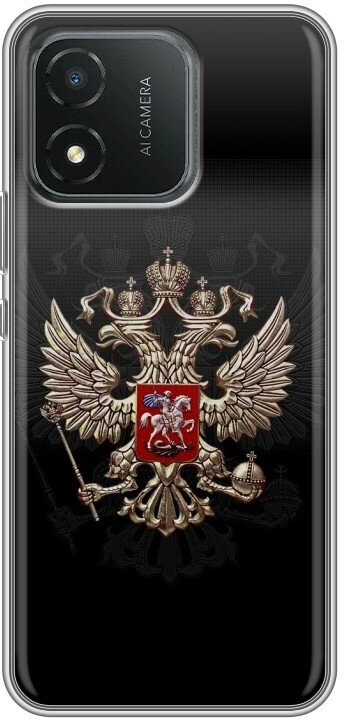 Дизайнерский силиконовый чехол для Хонор Х5 / Huawei Honor X5 Герб России