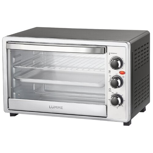 Мини-печь Lumme LU-1706 черный жемчуг Мощность 1800 Вт Объем 30 л4 нагревательных элемента3 реж 666800₽