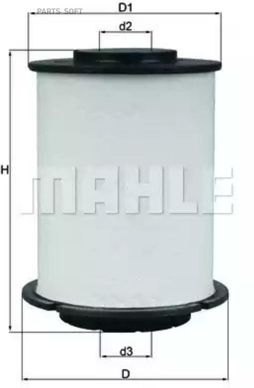 Фильтр Топливный Mahle/Knecht арт. KX404D