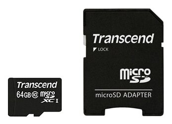 Память microSD 64Gb Transcend TS64GUSDXC10 .