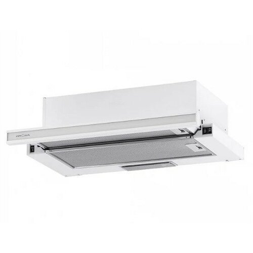 Krona Kamilla 600 Glass White 2 мотора Вытяжка кухонная 1072800₽