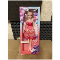 Кукла Sparkle Beauty Girl в розовом платье, с аксессуаром, 52 см