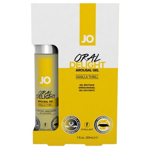 фото Гель-смазка JO Oral Delight Arousal Gel Vanilla Thrill 30 мл флакон