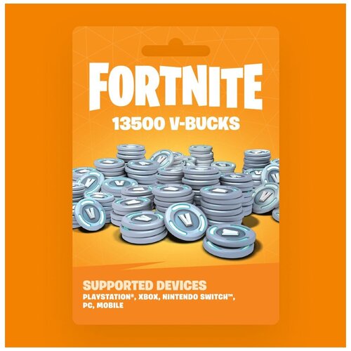 Пополнение счета Fortnite на 1000 V-Bucks / Код активации В-баксы / Подарочная карта Фортнайт / Gift Card (Россия)