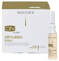Selective Professional On Care Scalp Specifics Стимулирующий лосьон от выпадения волос 6 мл 12 шт.
