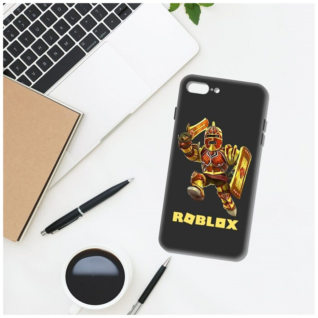 Чехол-накладка Krutoff Soft Case Roblox-Рэдклифф для iPhone 7 Plus/8 Plus черный