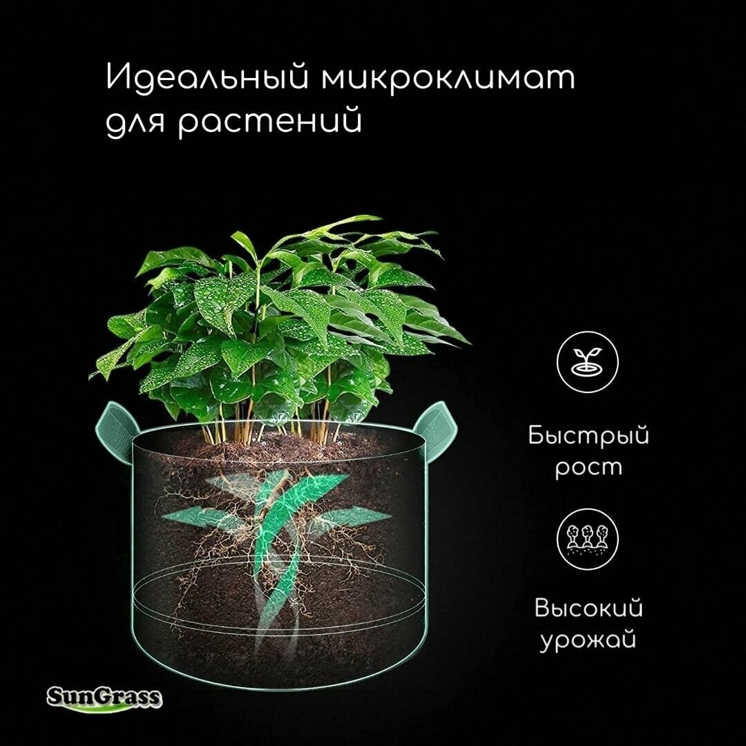 SunGrass / Гроутент для выращивания растений / Гроубокс VGT04A - 80х80х160 см - фотография № 12