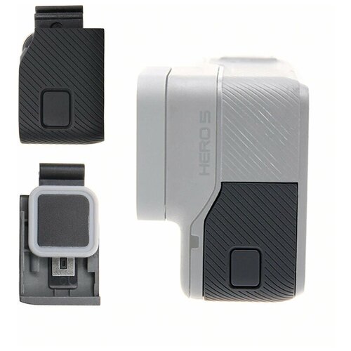 Сменная крышка Replacement Side Door для GoPro HERO 5 и 6 Black защитные плёнки telesin на линзу и дисплей для gopro hero5 6 7 black silver white