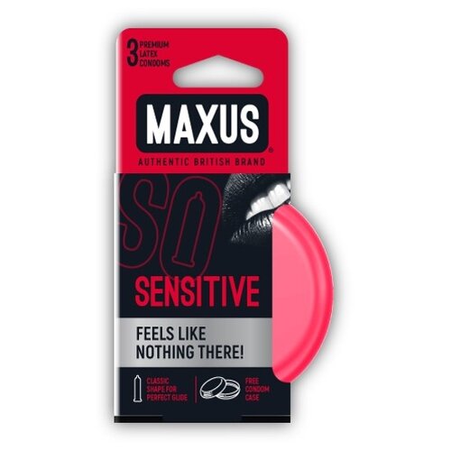 фото Презервативы Maxus Sensitive 3 шт.