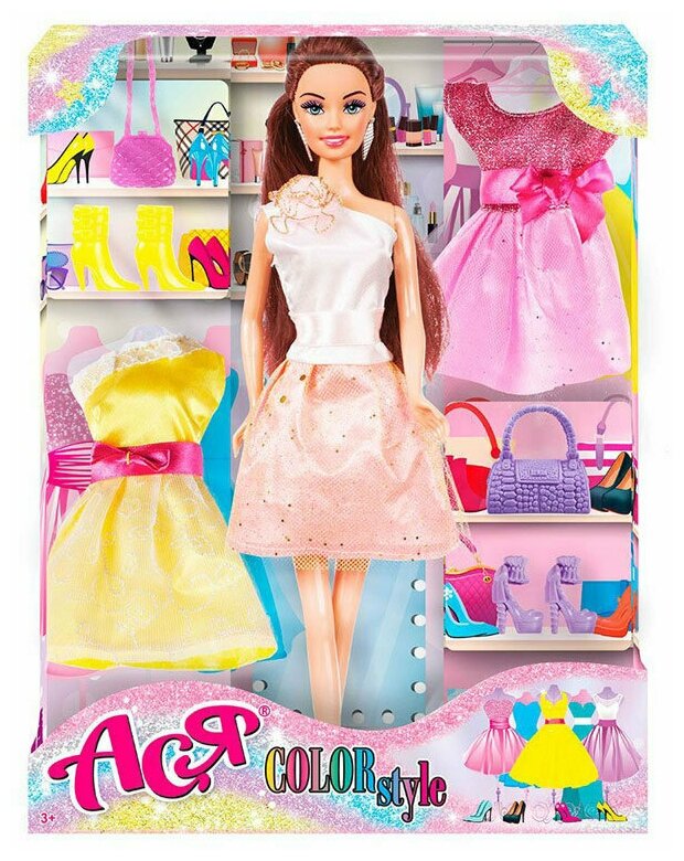 Кукла Ася Яркий в моде вариант 1 35138 TOYS LAB