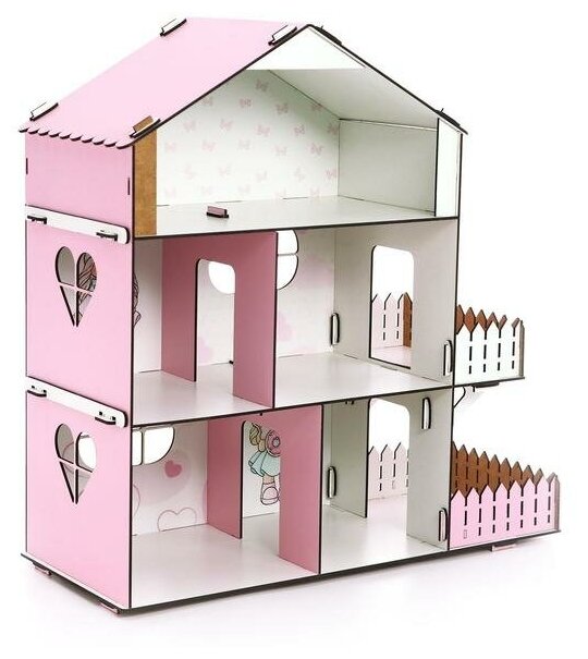 Кукольный дом без мебели «Doll Style»