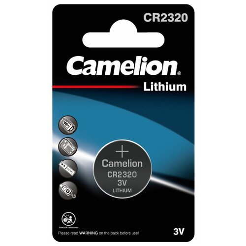 Батарейка литевая Camelion CR2320 BL-1 3V батарейка renata cr2320 3v