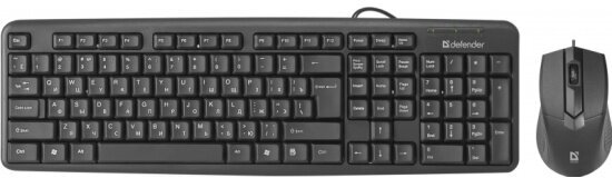 Комплект клавиатура и мышь Defender Dakota C-270 Black (45270)