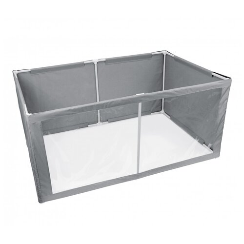 Вольер манеж прямоугольный размер M 150х100х70 см серый 5820₽