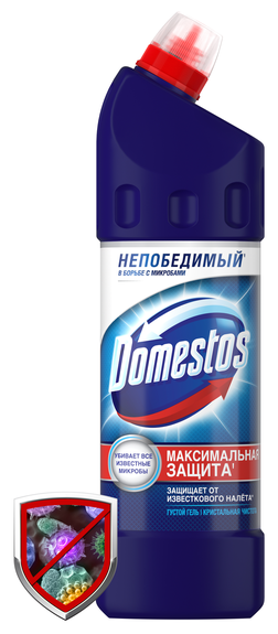 Доместос / Domestos Кристальная чистота - Универсальный гель, 1л