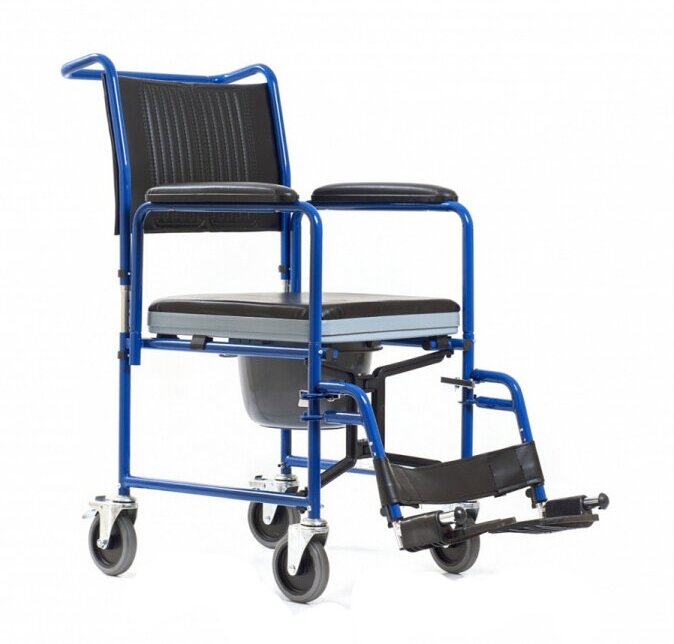 Кресло инвалидное с санитарным оснащением Ortonica TU 34, расстояние между поручнями 43 см