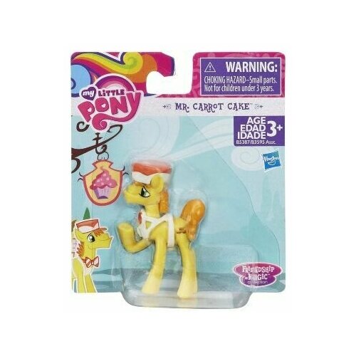 набор my little pony фигурка butterscotch кружка сияй My Little Pony Мини-пони Mr. Carrot Cake. Товар уцененный