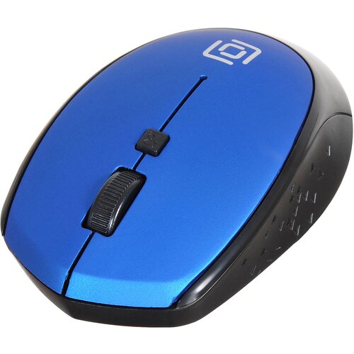 Мышь Оклик 488MW черныйсиний оптическая 1600dpi беспроводная USB для ноутбука 4but 187200₽