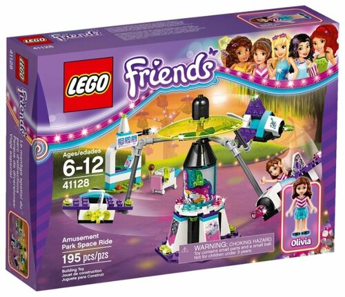 Конструктор LEGO Friends 41128 Космический аттракцион в парке развлечений, 195 дет.