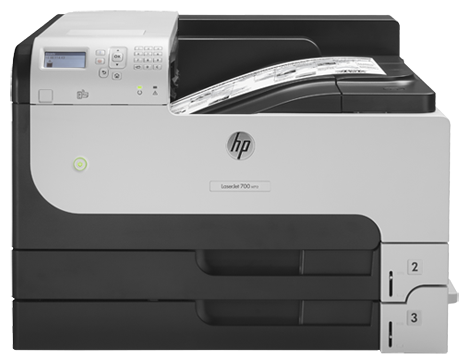 Принтер лазерный HP LaserJet Enterprise 700 M712dn черно-белая печать, A3, цвет белый [cf236a]