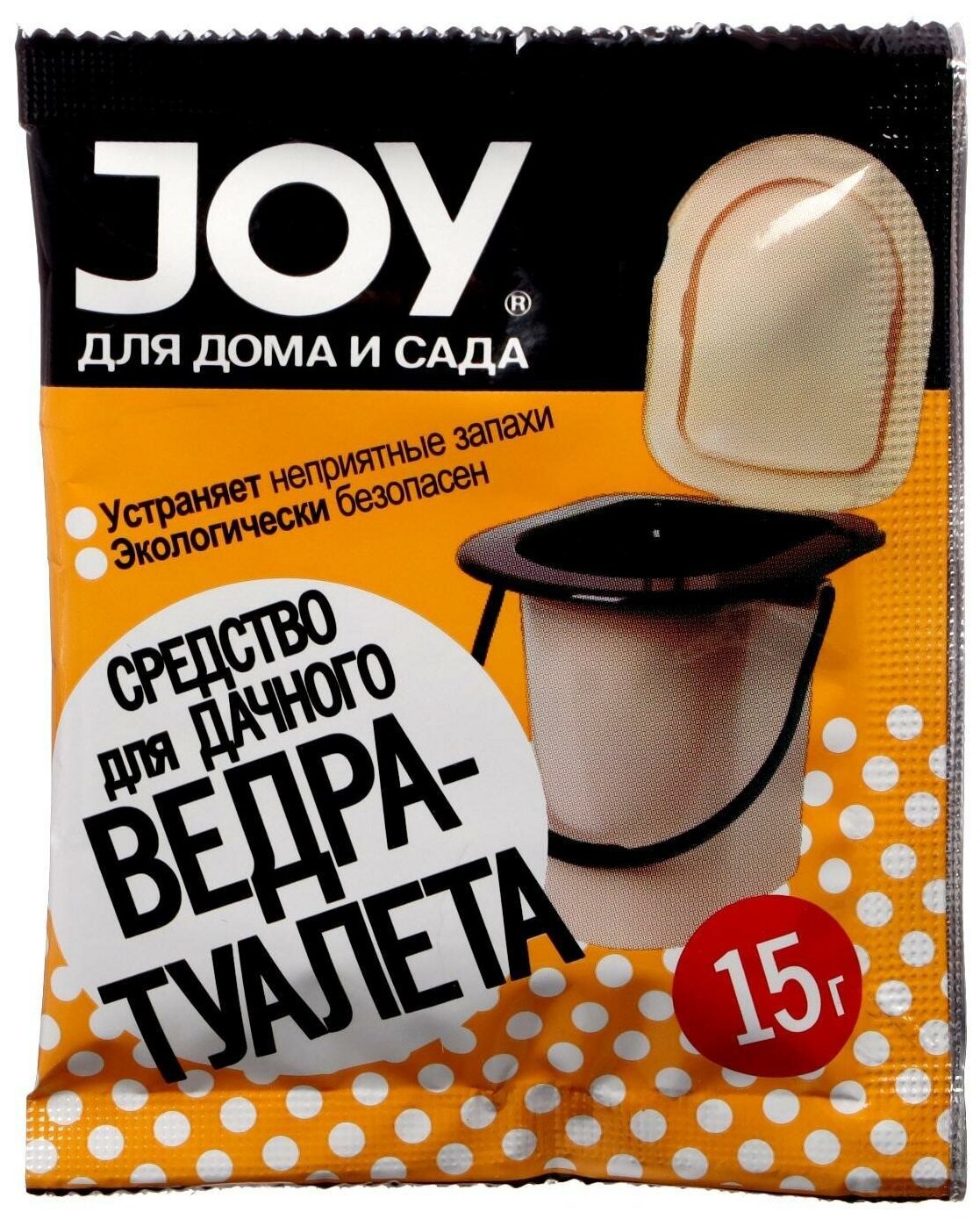 Средство для дачного ведра-туалета JOY, 15 г - фотография № 1