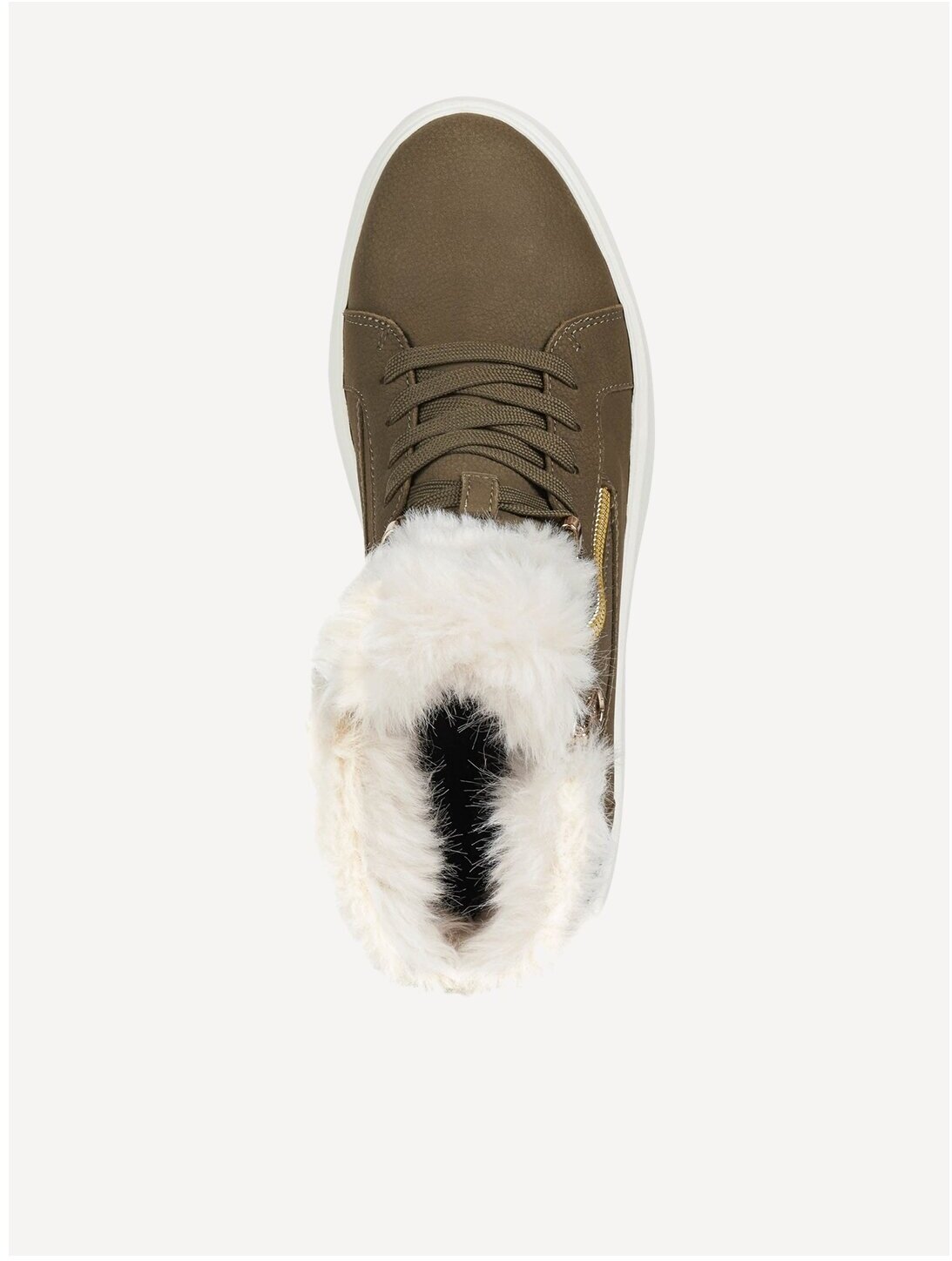 Кеды GEOX, размер 39, зеленый, белый — фото 1