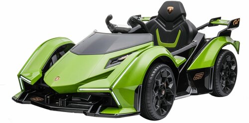 Детский электромобиль Lamborghini V12 Vision Gran Turismo 4WD 12V - HL528-LUX-GREEN