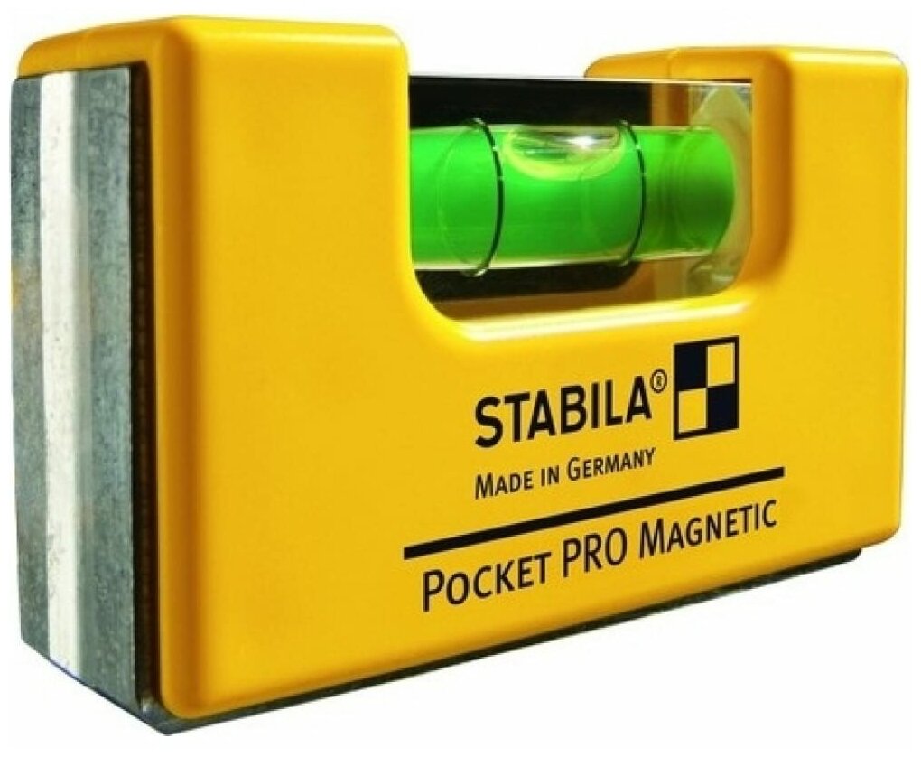 STABILA Уровень тип Pocket Pro Magnetic 1гориз., точн. 1мм/м 17768