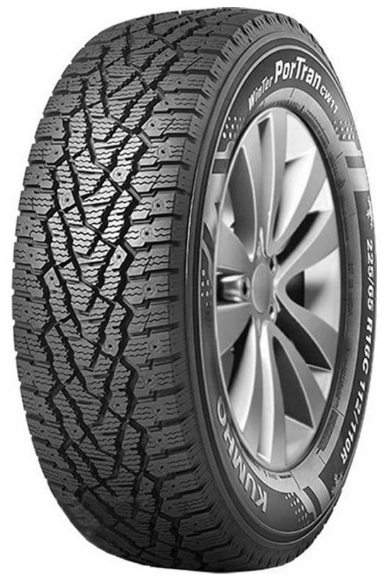 Зимние шины Kumho Winter Portran CW11 235/65 R16C 115/113R, шипы