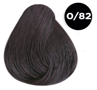 Краска для волос Ollin Professional Performance Крем-краска перманентная 60мл, Цвет 0-82 Сине-фиолетовый