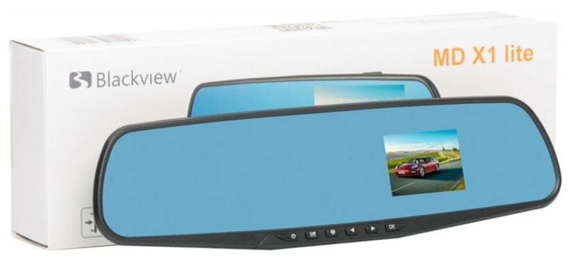 Зеркало-видеорегистратор с камерой заднего вида Blackbox DVR Vehicle Full HD 1080