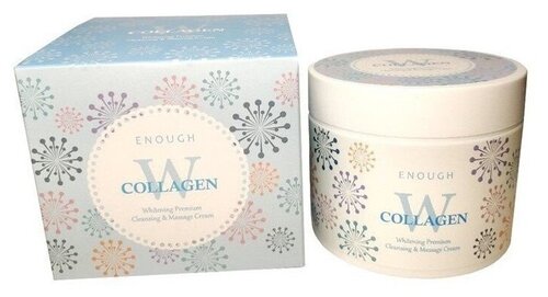 ENOUGH Осветляющий крем для лица с коллагеном W COLLAGEN PREMIUM,50г