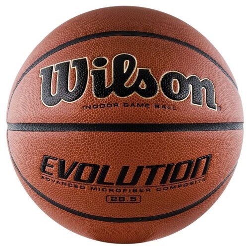 фото Баскетбольный мяч wilson evolution, р. 6 коричневый