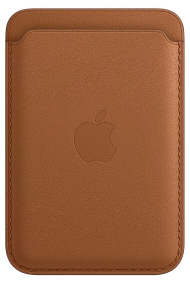Apple iPhone Leather Wallet with MagSafe, Saddle Brown MHLT3