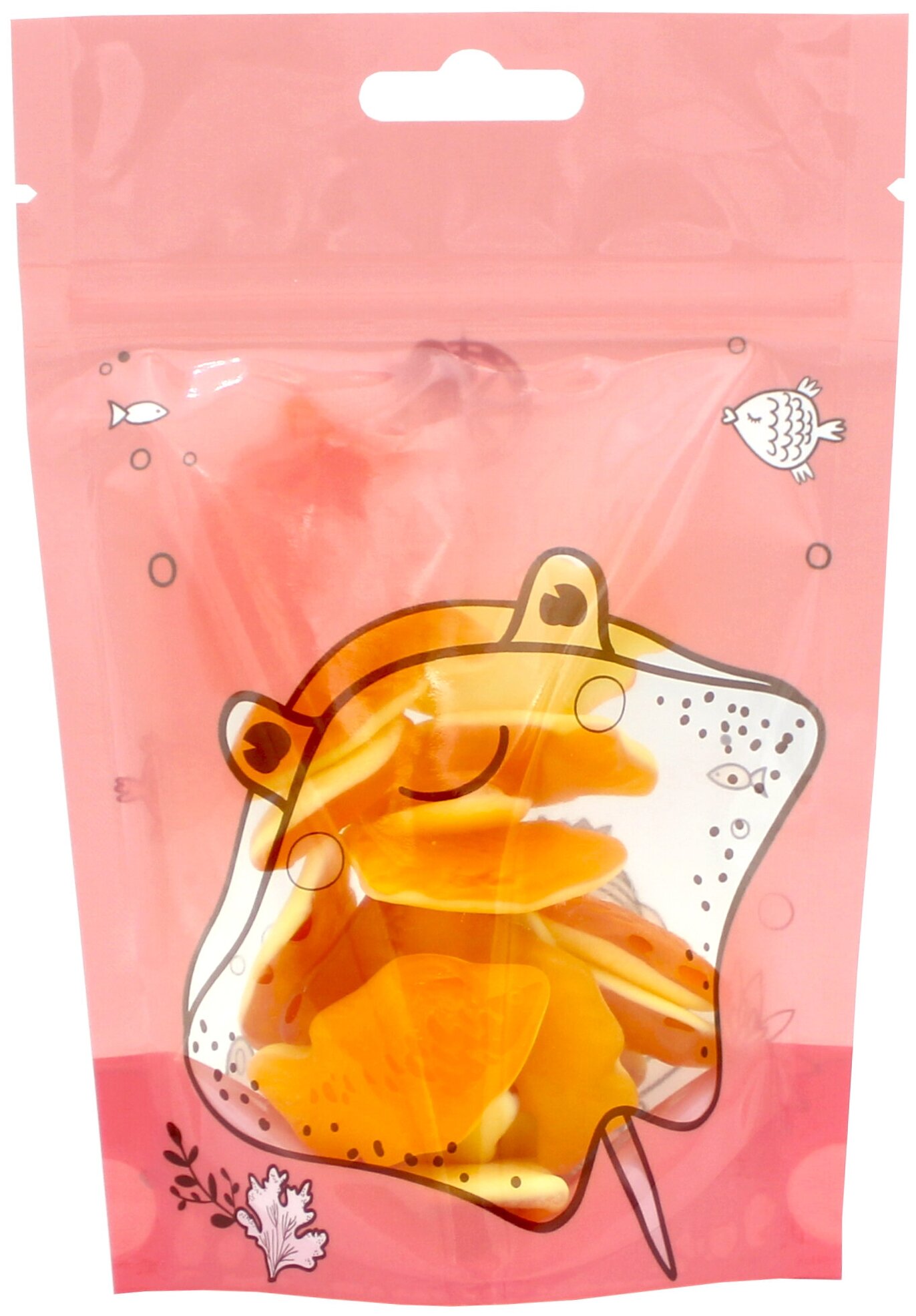 Мармелад Рыбки апельсиновые, CANDY PLUS, 125г
