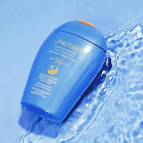 SHISEIDO Солнцезащитный лосьон для лица и тела EXPERT SUN SPF50+