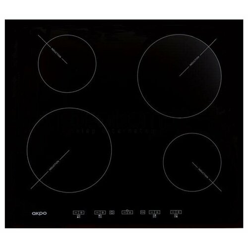 Индукционная варочная панель AKPO PIA 6082502 черное стекло 5677400₽