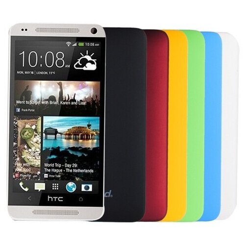 горизонтальный чехол для htc one mini m4 белый Чехол-накладка для HTC One Mini / M4 Jekod (Белый)