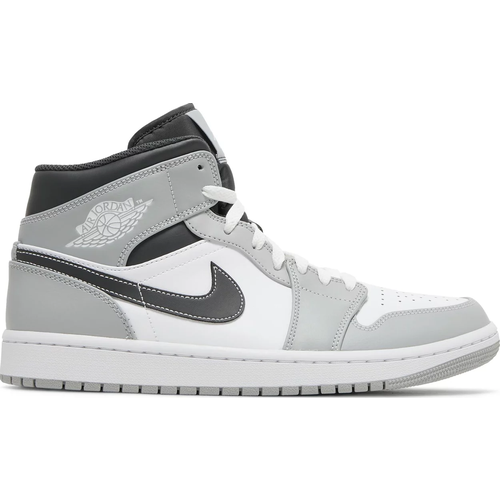 Кроссовки Nike Air Jordan 1 Mid Light Smoke Grey, 41EU