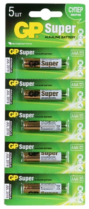 Купить Батарейка GP Super Alkaline AAA в интернет-магазине на Яндекс.Маркете. Характеристики, цена Батарейка GP Super Alkaline AAA на Яндекс.Маркете