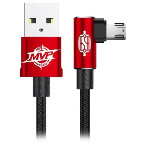 фото Кабель Baseus MVP Elbow USB - microUSB (CAMMVP) 1 м red