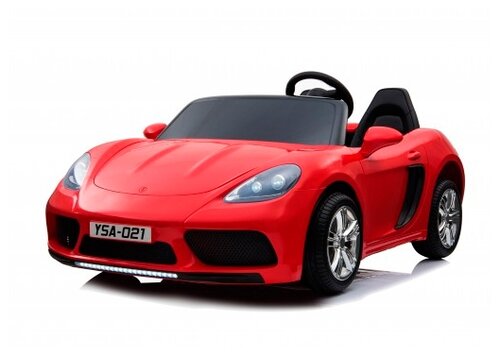 RiverToys Автомобиль Porsche Cayman T911TT, красный