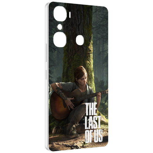 Чехол MyPads The Last of Us Part II для Infinix Hot 12 Pro задняя-панель-накладка-бампер