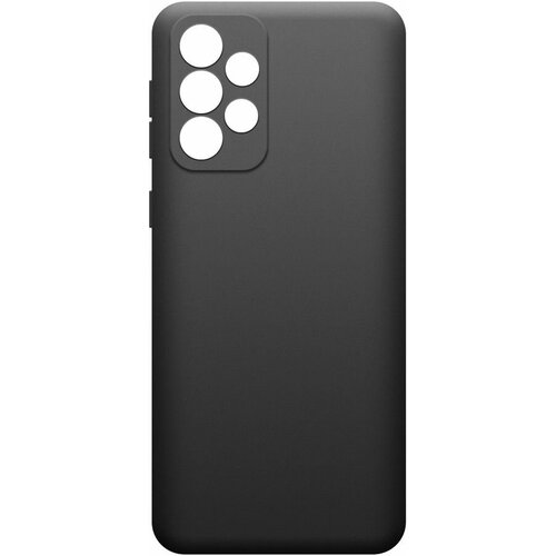 Чехол (клип-кейс) BORASCO Microfiber Case, для Samsung Galaxy A33, черный [70149]