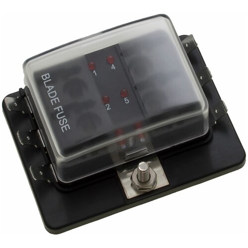 Блок на 6 предохранителей ATPATCATO с крышкой и индикацией исправности предохранителя AES16150206 2025₽