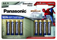 Батарейка Panasonic Everyday Power LR03EPS Spider-Man 8 шт блистер