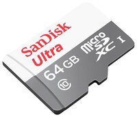 Карта памяти SanDisk Ultra microSDXC Class 10 UHS-I 80MB/s 64GB