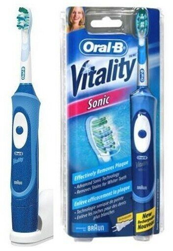 Электрическая зубная щетка Oral-B Vitality sonic блистер - фото №2